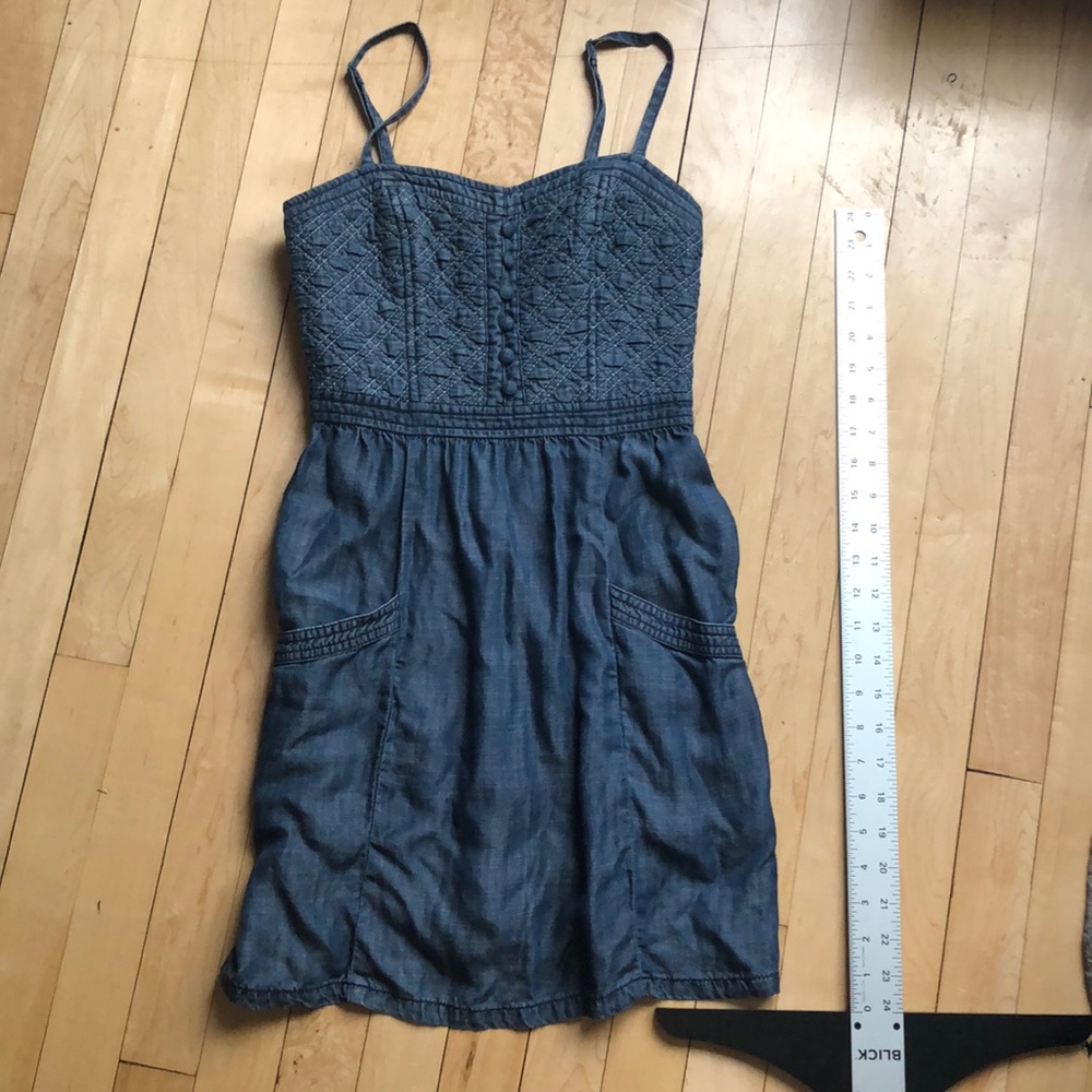 denim dress